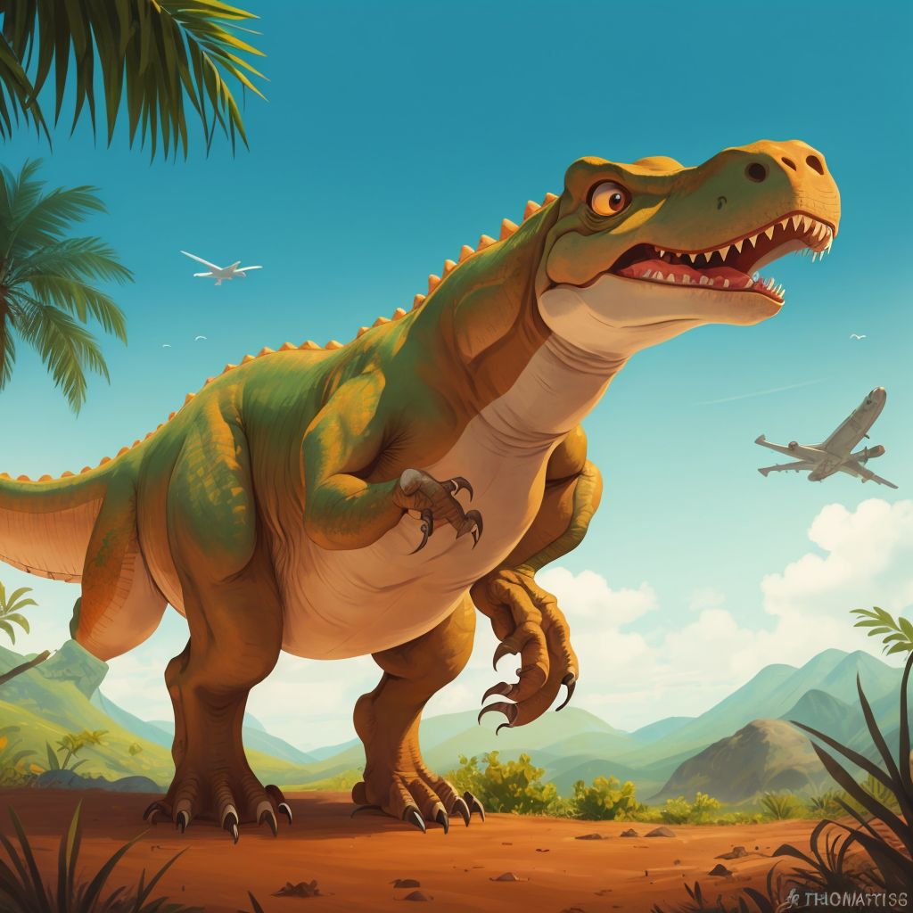 Dinosaur Oliver's Journey