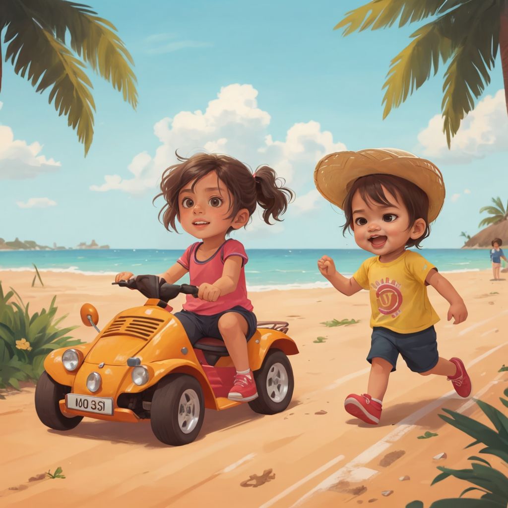 Libro Uno de las Hermanas McLean Zhang: Un Dia en la playa