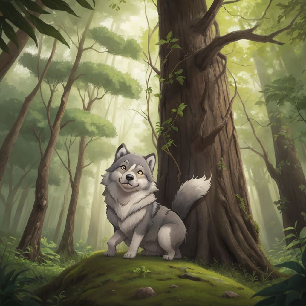 Luna the Wolf Pup's Awesome Adventure