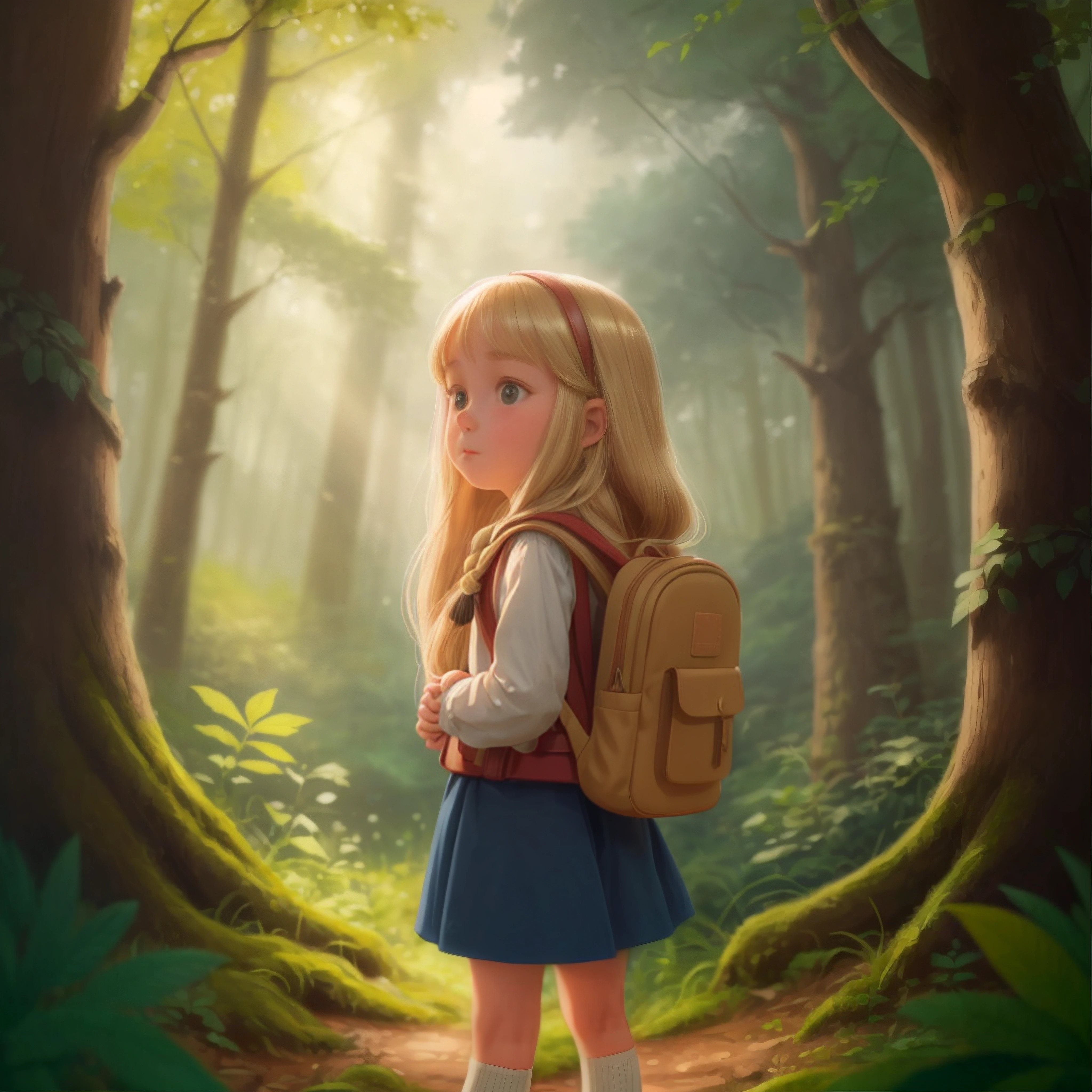 Story About Two friends Lost in The Magic  Forest