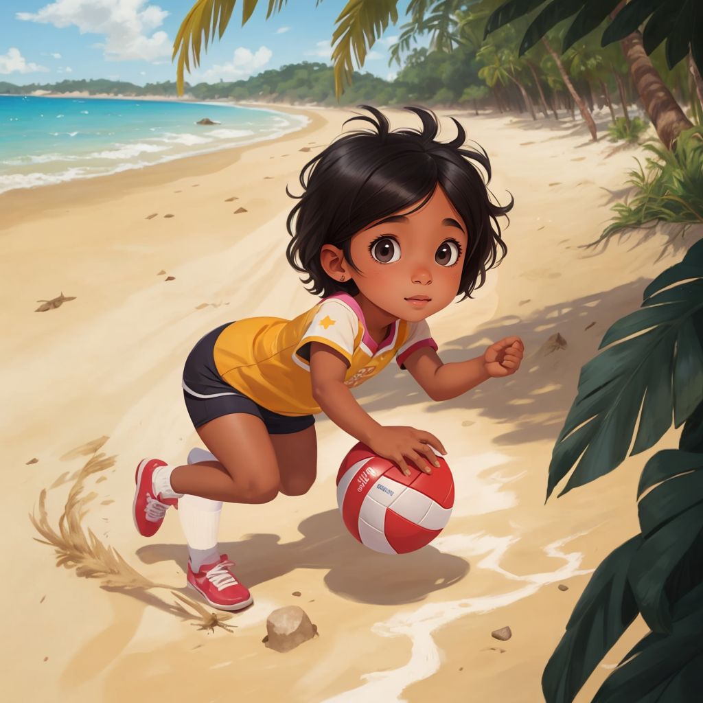 The adventure of the talking volleyball