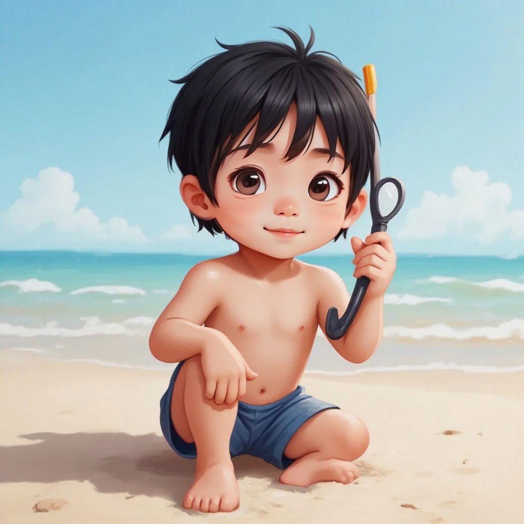 The Cruz Family by the Sea