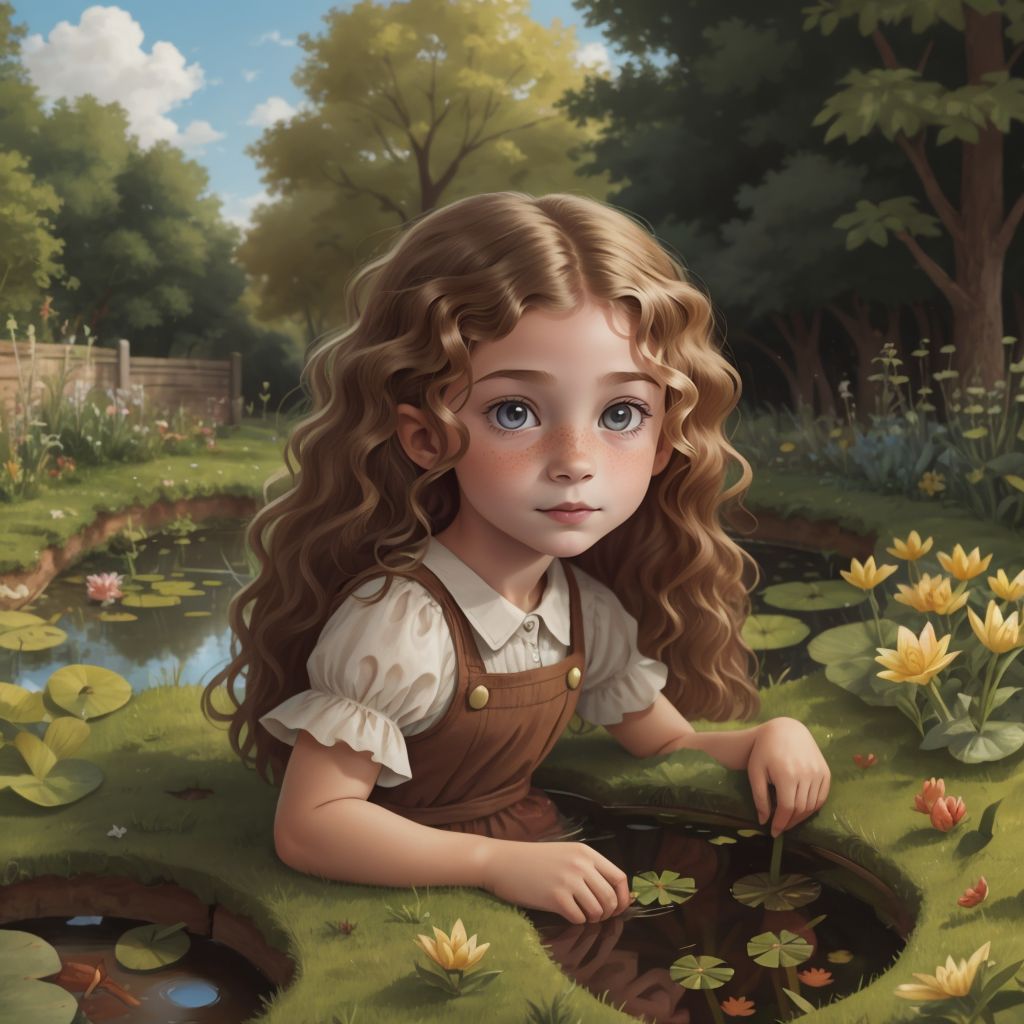 The Little Girl and the Crawfish Hole