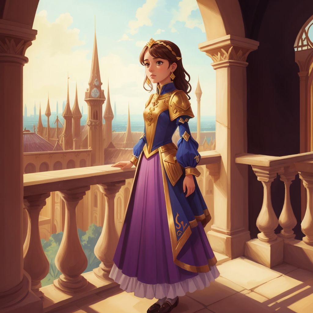 “The White Guardian: Princess Loria’s Adventure”