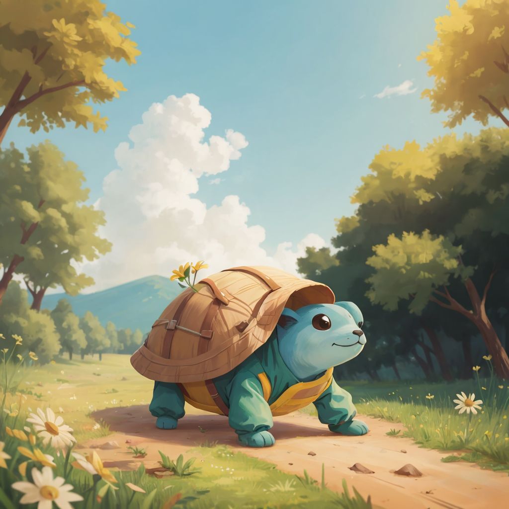 Tilly the Turquoise Tortoise 